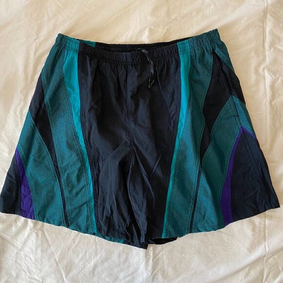 Speedo Tri Color Swim Shorts Mens Size XL - Picture 1 of 9